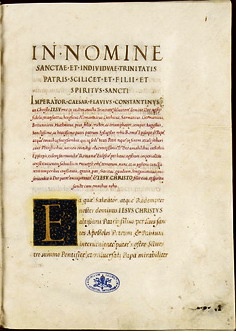 konstantinische Schenkung